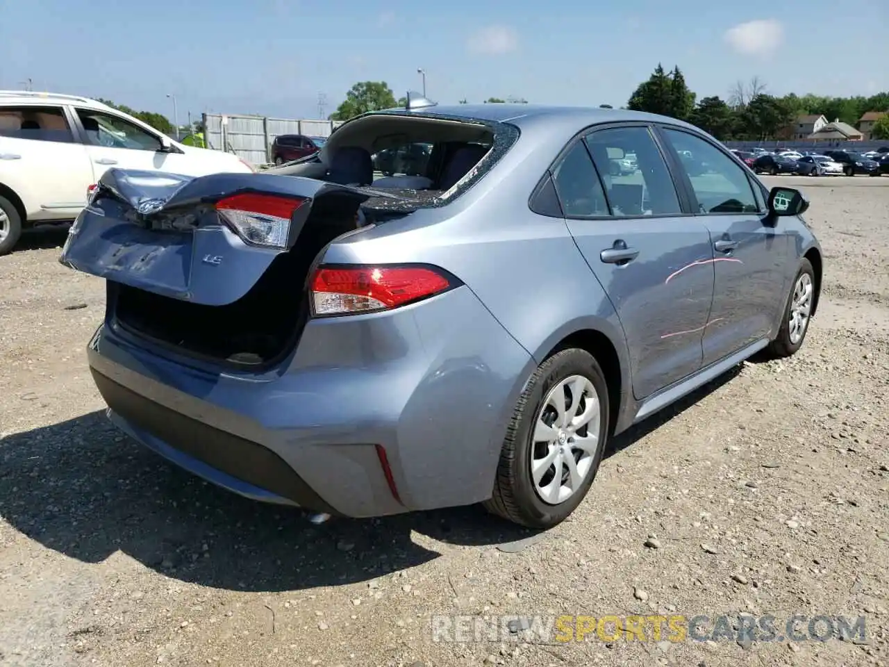 4 Photograph of a damaged car 5YFEPRAE1LP112090 TOYOTA COROLLA 2020