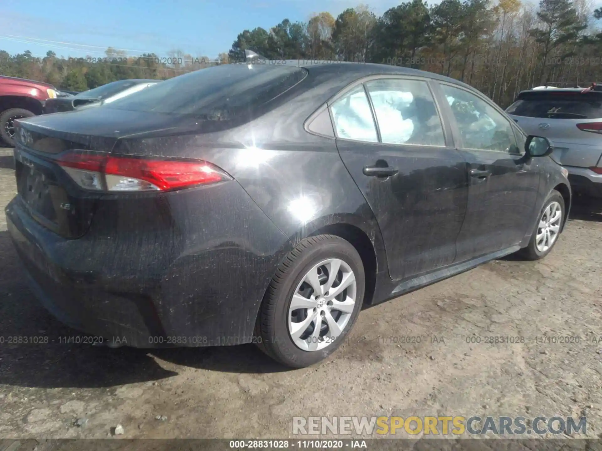 4 Photograph of a damaged car 5YFEPRAE1LP112820 TOYOTA COROLLA 2020