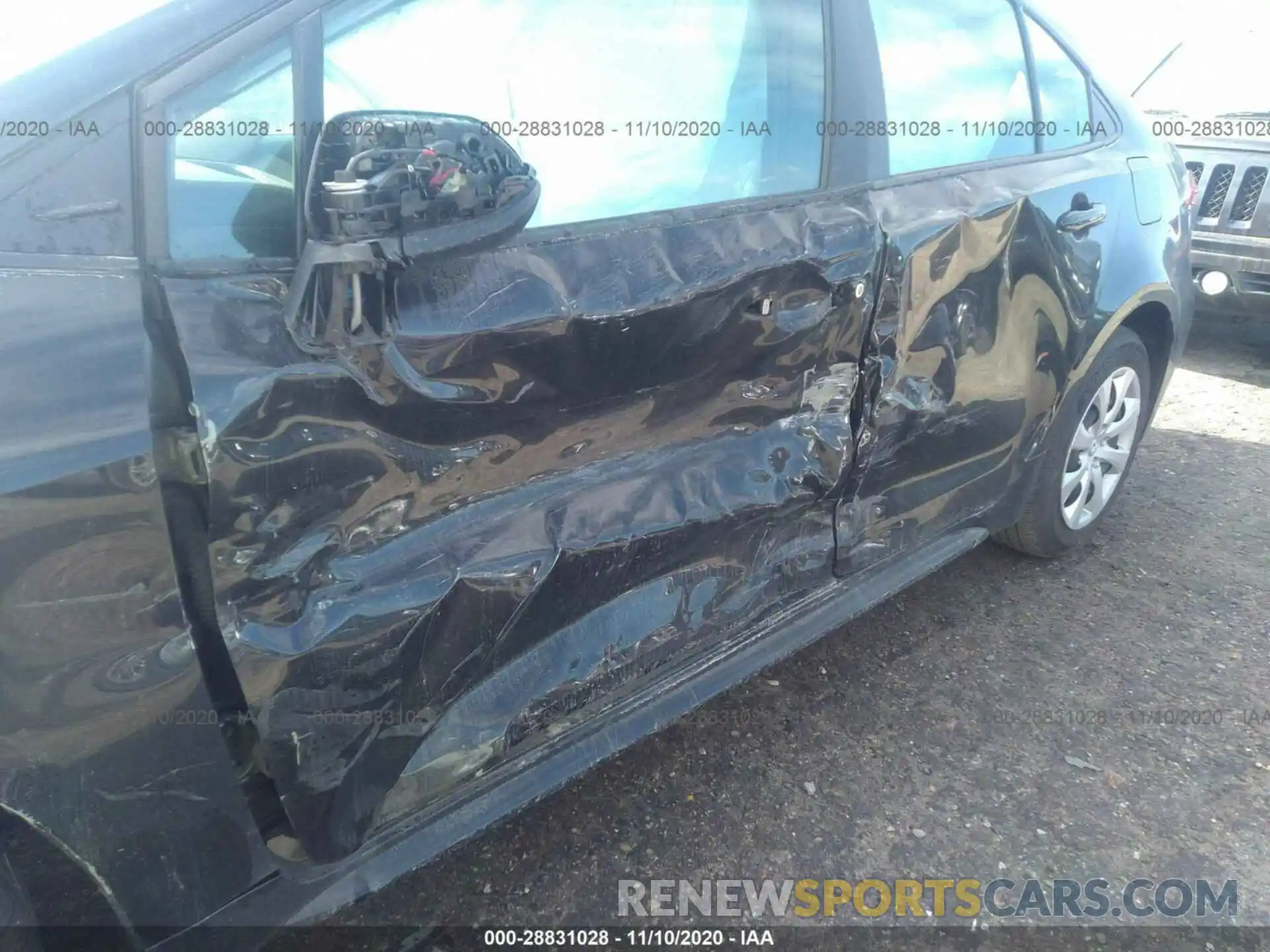 6 Фотография поврежденного автомобиля 5YFEPRAE1LP112820 TOYOTA COROLLA 2020