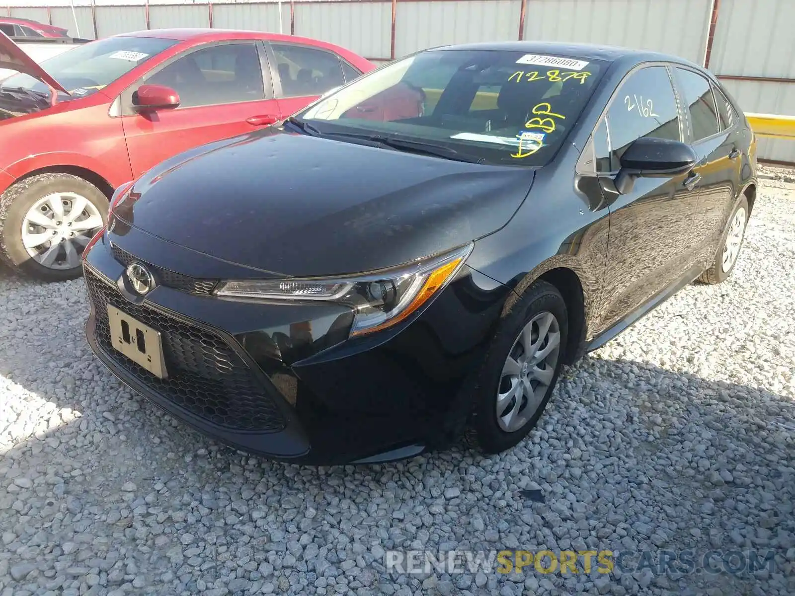 2 Photograph of a damaged car 5YFEPRAE1LP112879 TOYOTA COROLLA 2020