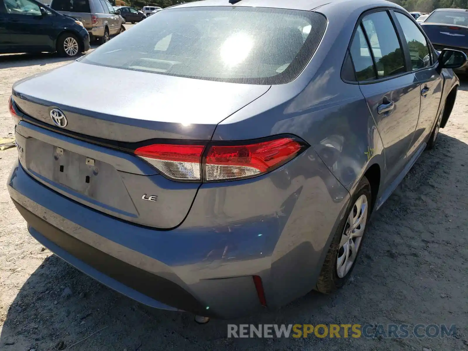 4 Photograph of a damaged car 5YFEPRAE1LP113188 TOYOTA COROLLA 2020