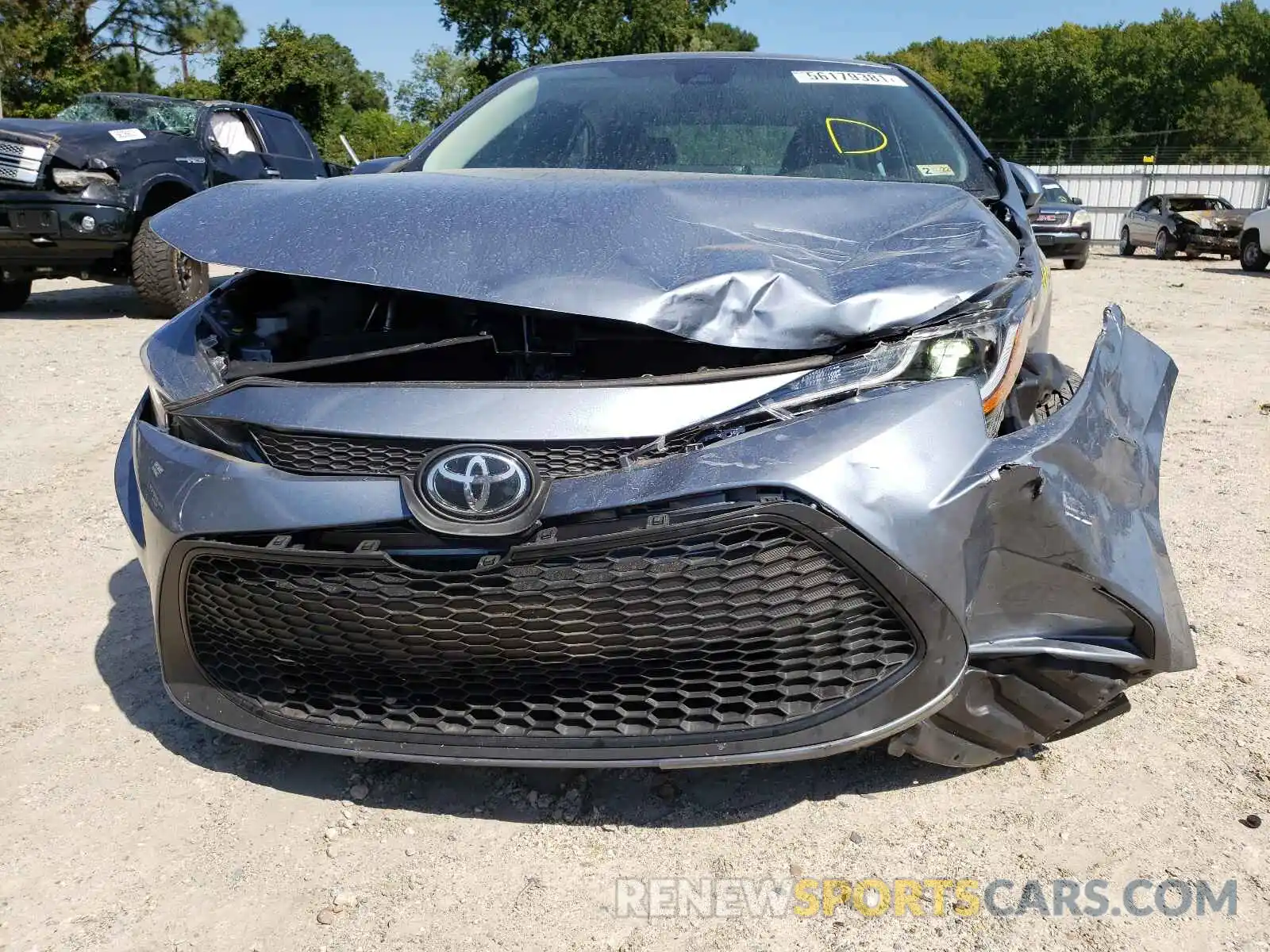 9 Photograph of a damaged car 5YFEPRAE1LP113188 TOYOTA COROLLA 2020