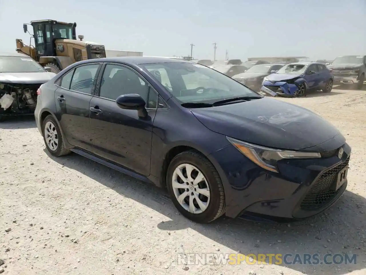 1 Photograph of a damaged car 5YFEPRAE1LP113739 TOYOTA COROLLA 2020