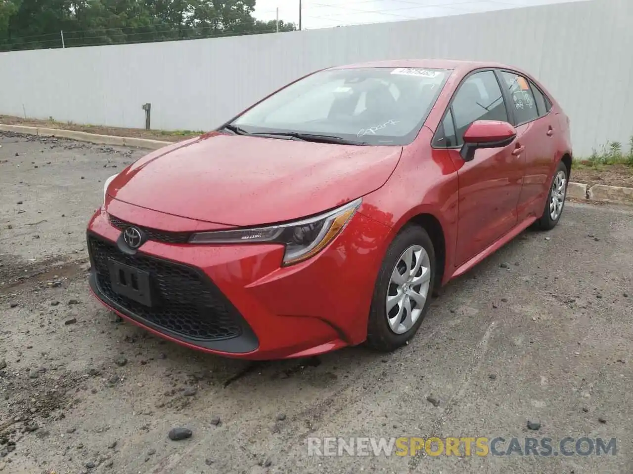 2 Photograph of a damaged car 5YFEPRAE1LP113904 TOYOTA COROLLA 2020