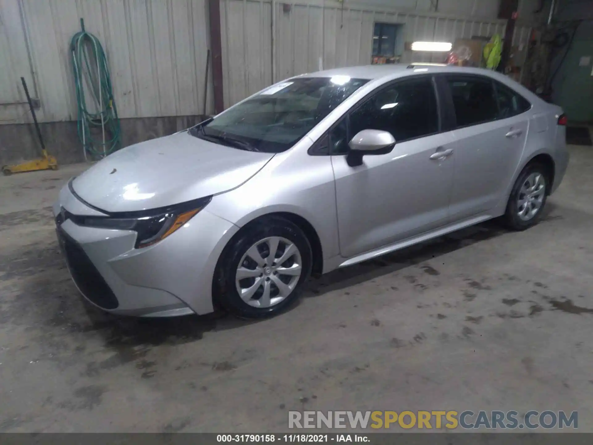 2 Photograph of a damaged car 5YFEPRAE1LP114020 TOYOTA COROLLA 2020