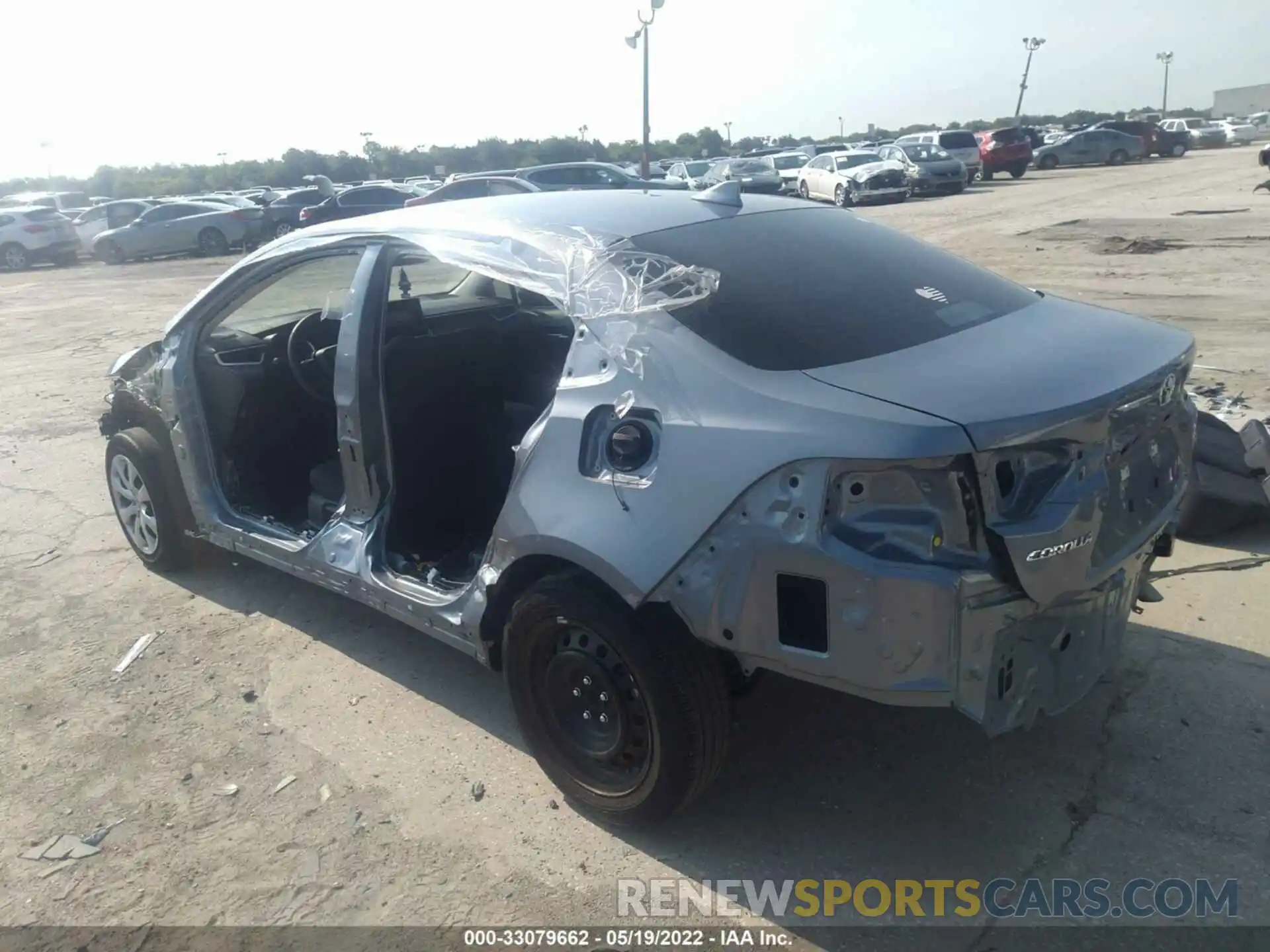 3 Photograph of a damaged car 5YFEPRAE1LP114356 TOYOTA COROLLA 2020