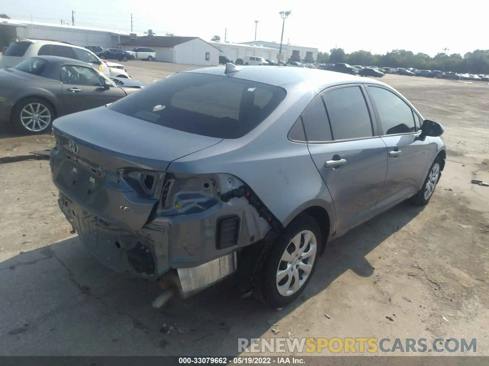 4 Photograph of a damaged car 5YFEPRAE1LP114356 TOYOTA COROLLA 2020