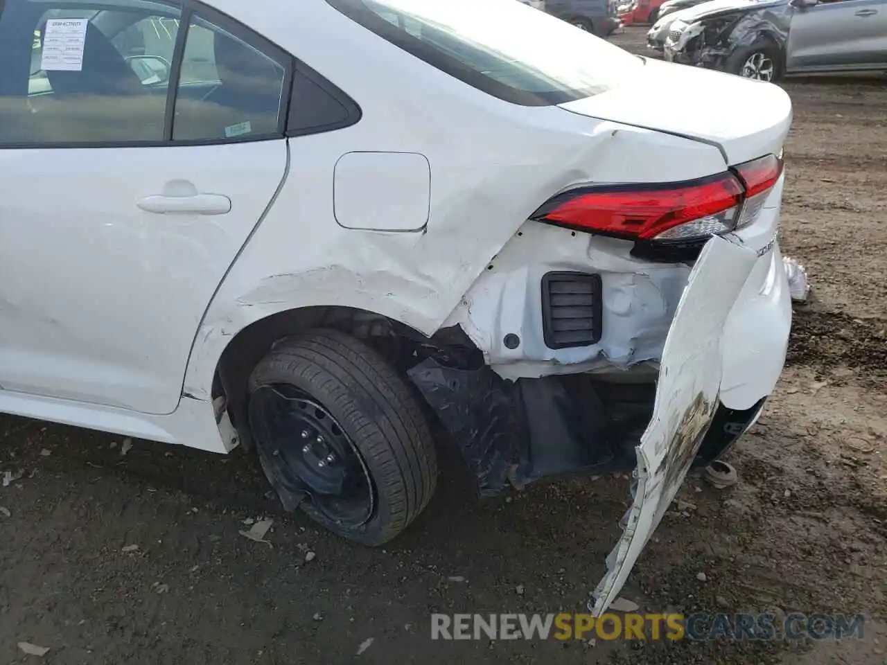 9 Photograph of a damaged car 5YFEPRAE1LP116365 TOYOTA COROLLA 2020