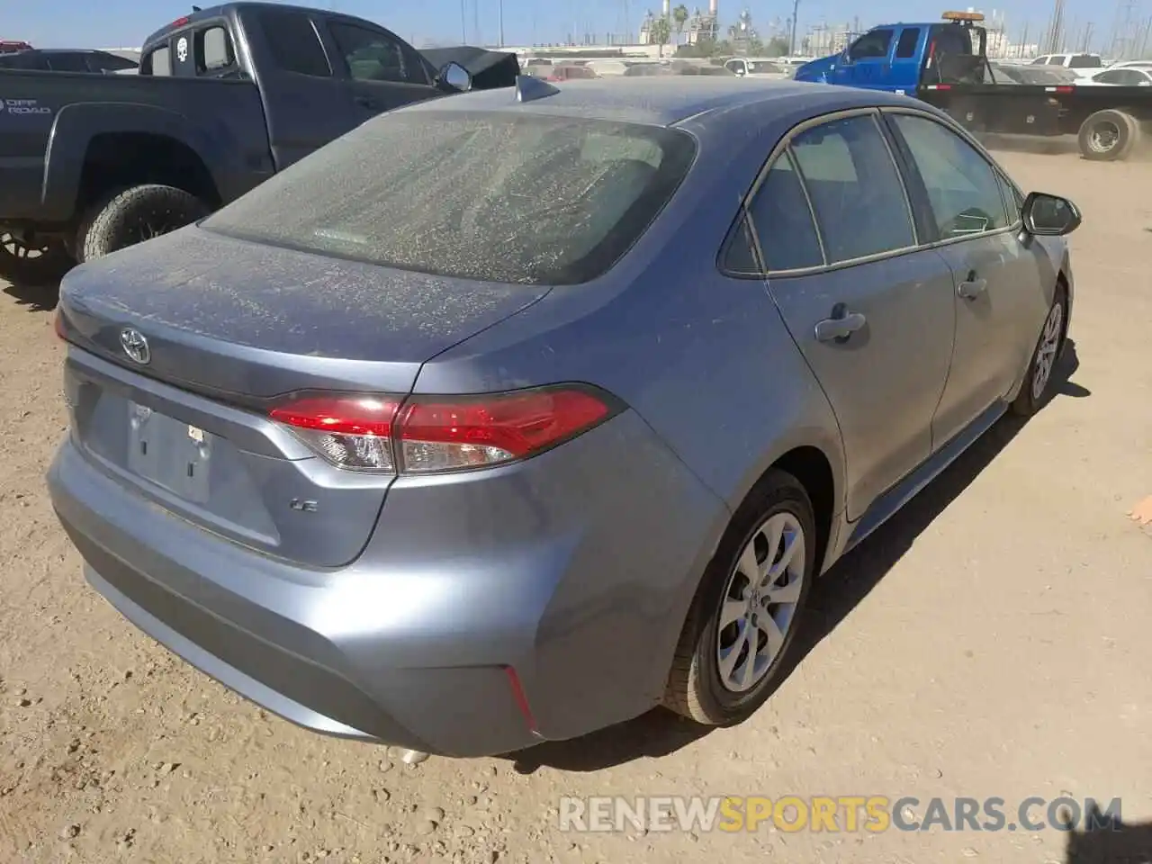 4 Photograph of a damaged car 5YFEPRAE1LP116513 TOYOTA COROLLA 2020