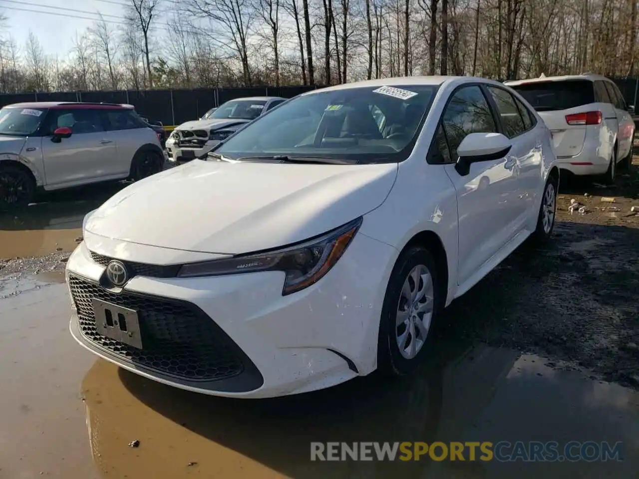 2 Photograph of a damaged car 5YFEPRAE1LP116933 TOYOTA COROLLA 2020