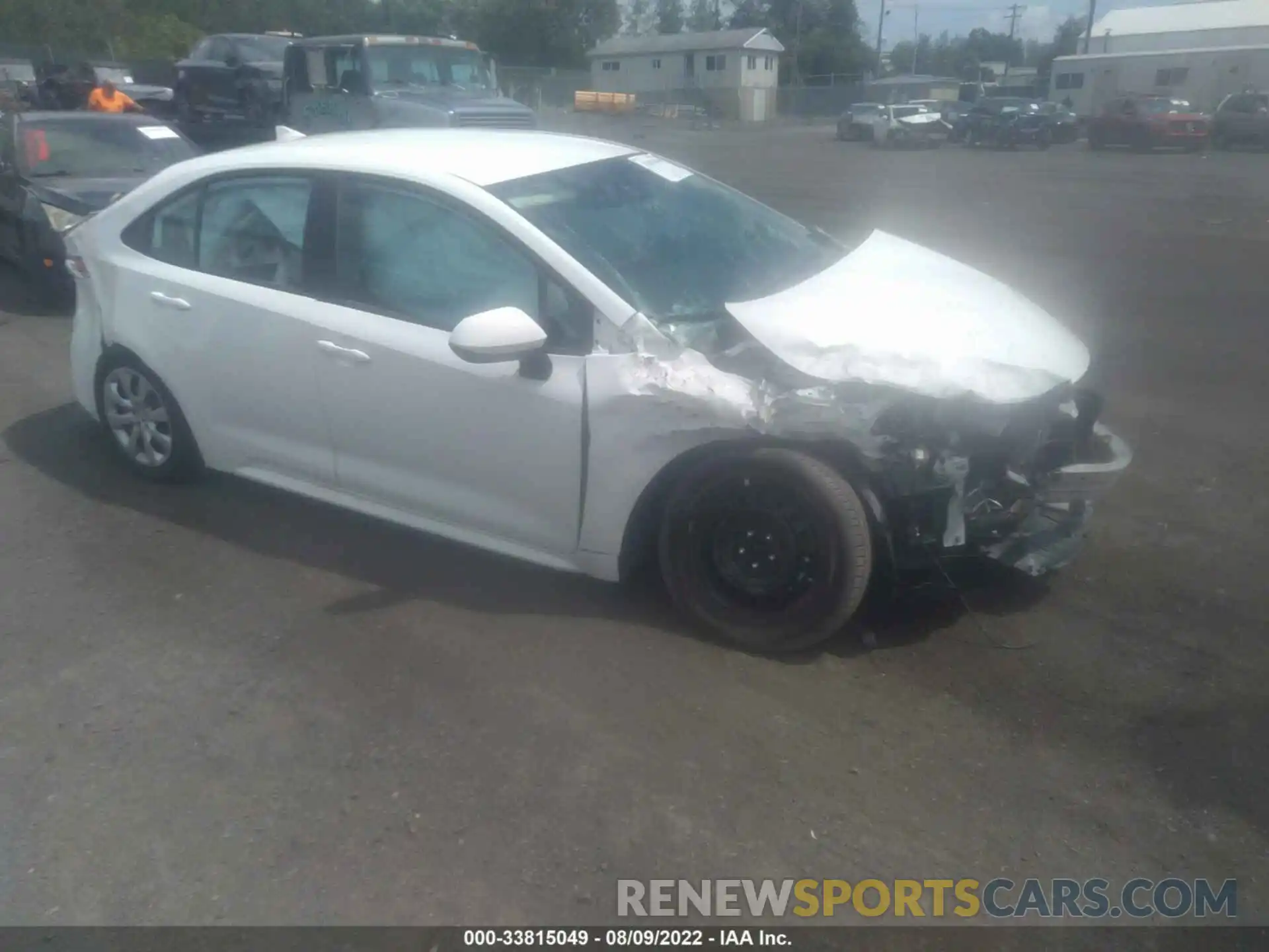 1 Photograph of a damaged car 5YFEPRAE1LP116995 TOYOTA COROLLA 2020