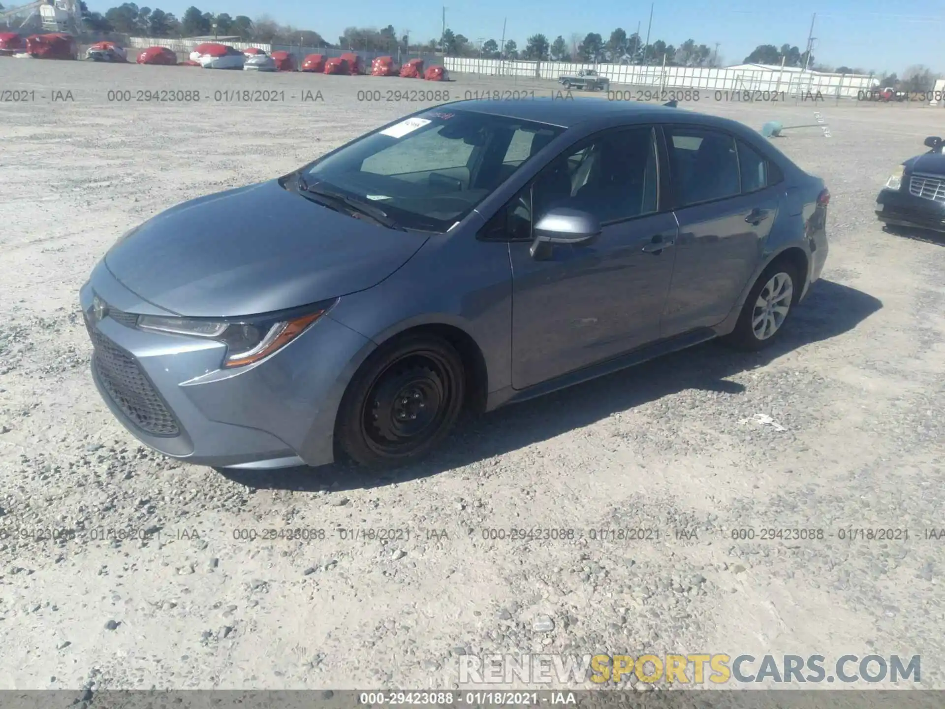 2 Photograph of a damaged car 5YFEPRAE1LP117760 TOYOTA COROLLA 2020