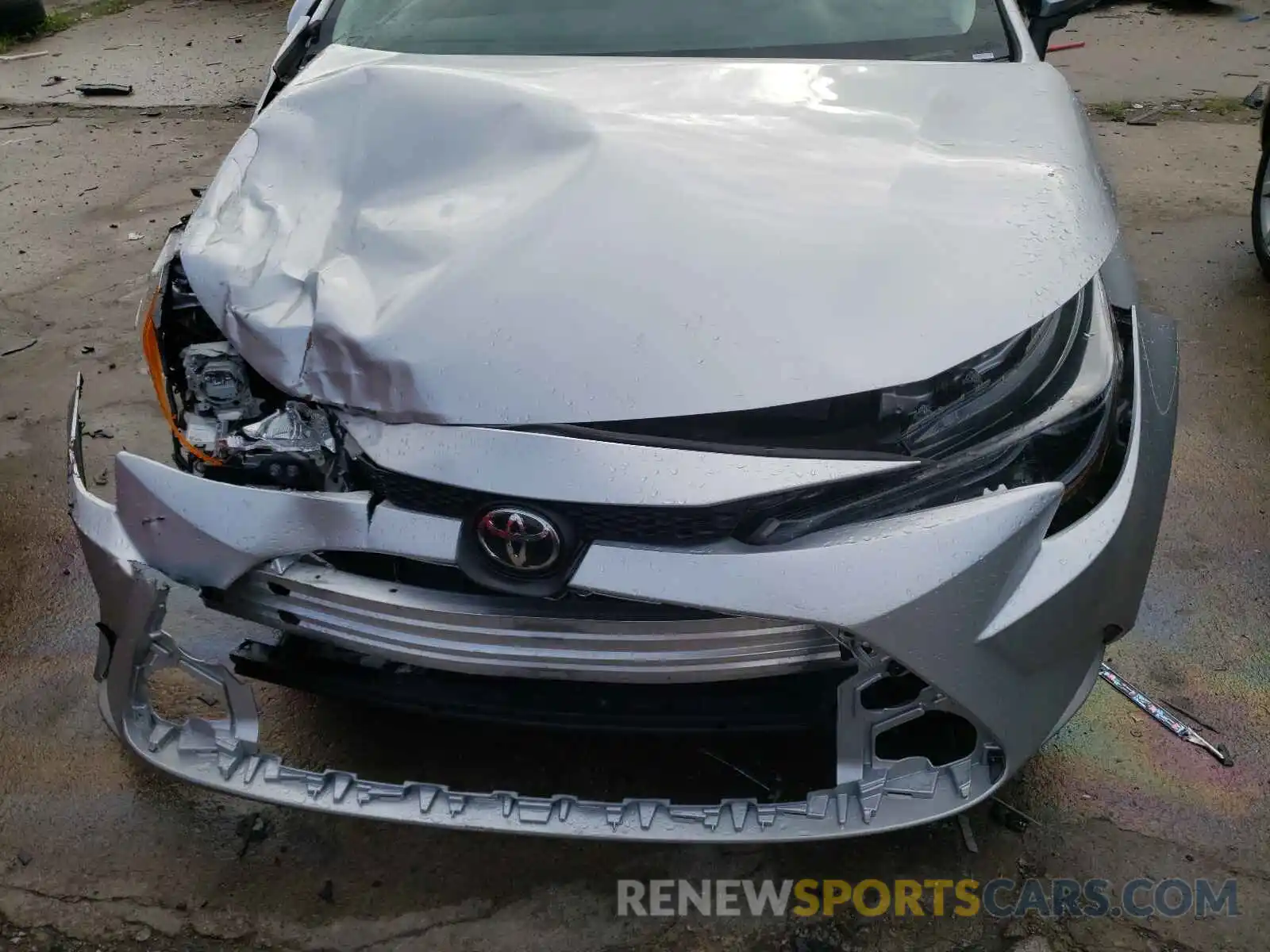 7 Photograph of a damaged car 5YFEPRAE1LP118567 TOYOTA COROLLA 2020