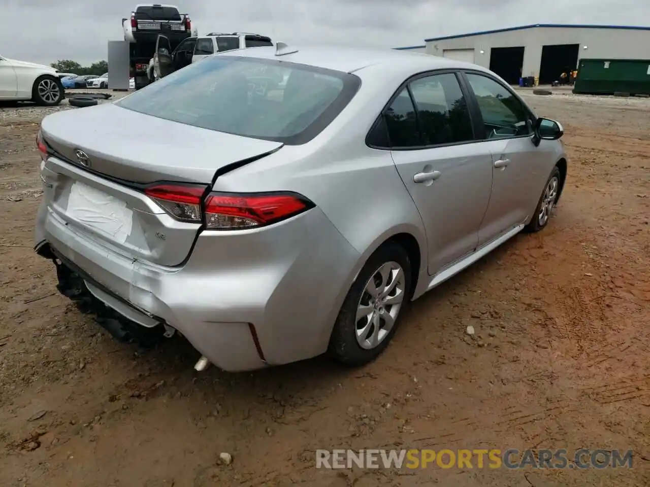 4 Photograph of a damaged car 5YFEPRAE1LP120710 TOYOTA COROLLA 2020