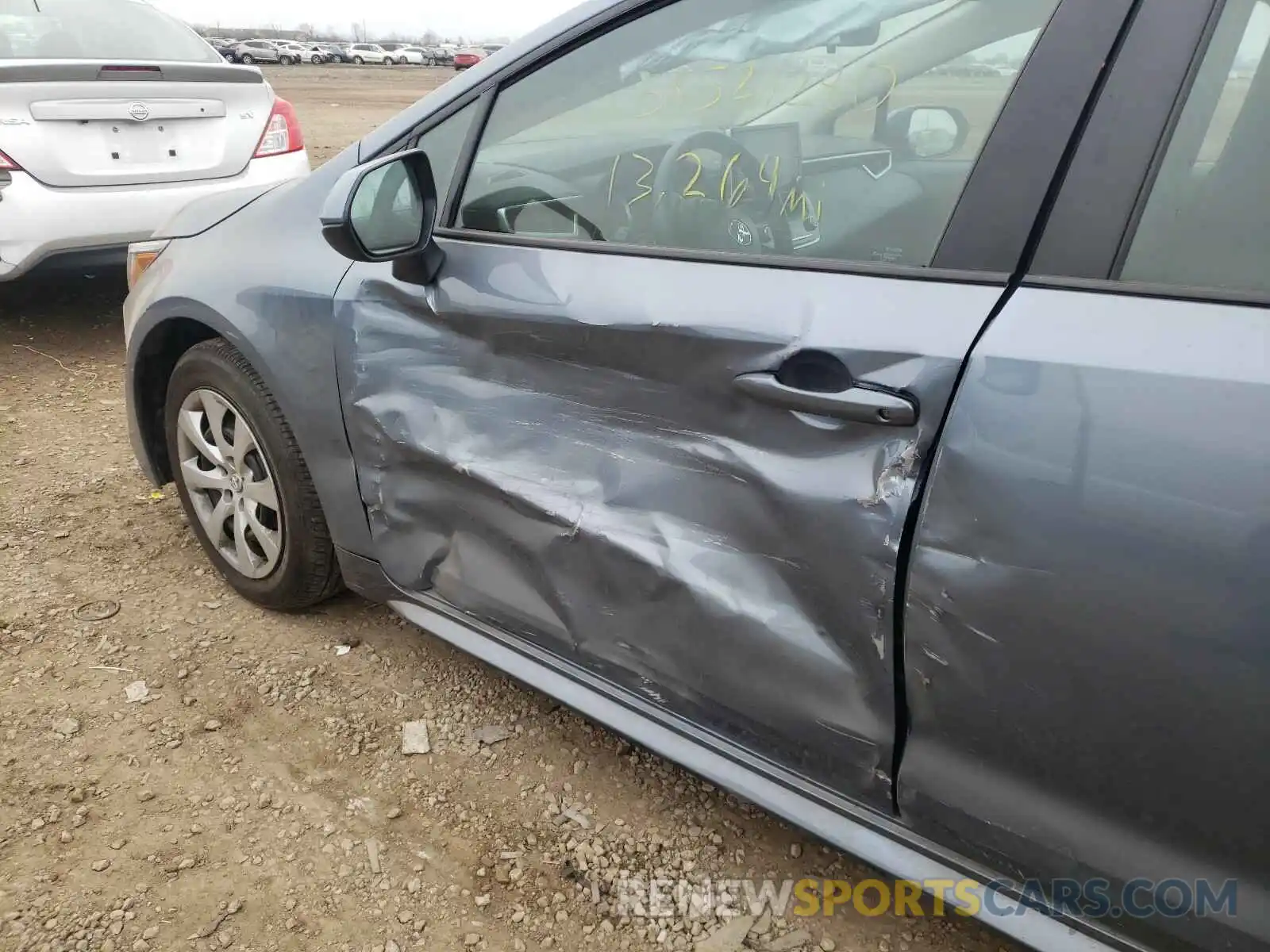 9 Photograph of a damaged car 5YFEPRAE1LP121064 TOYOTA COROLLA 2020