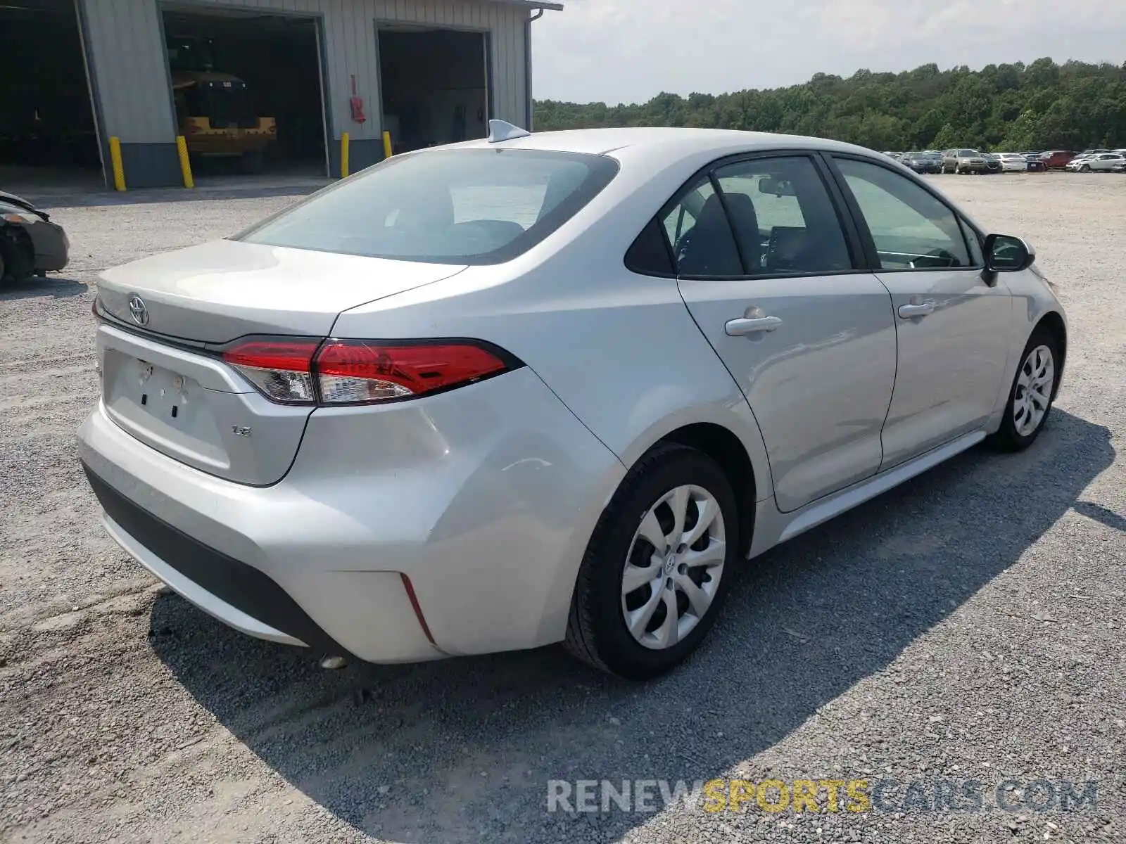 4 Photograph of a damaged car 5YFEPRAE1LP121842 TOYOTA COROLLA 2020