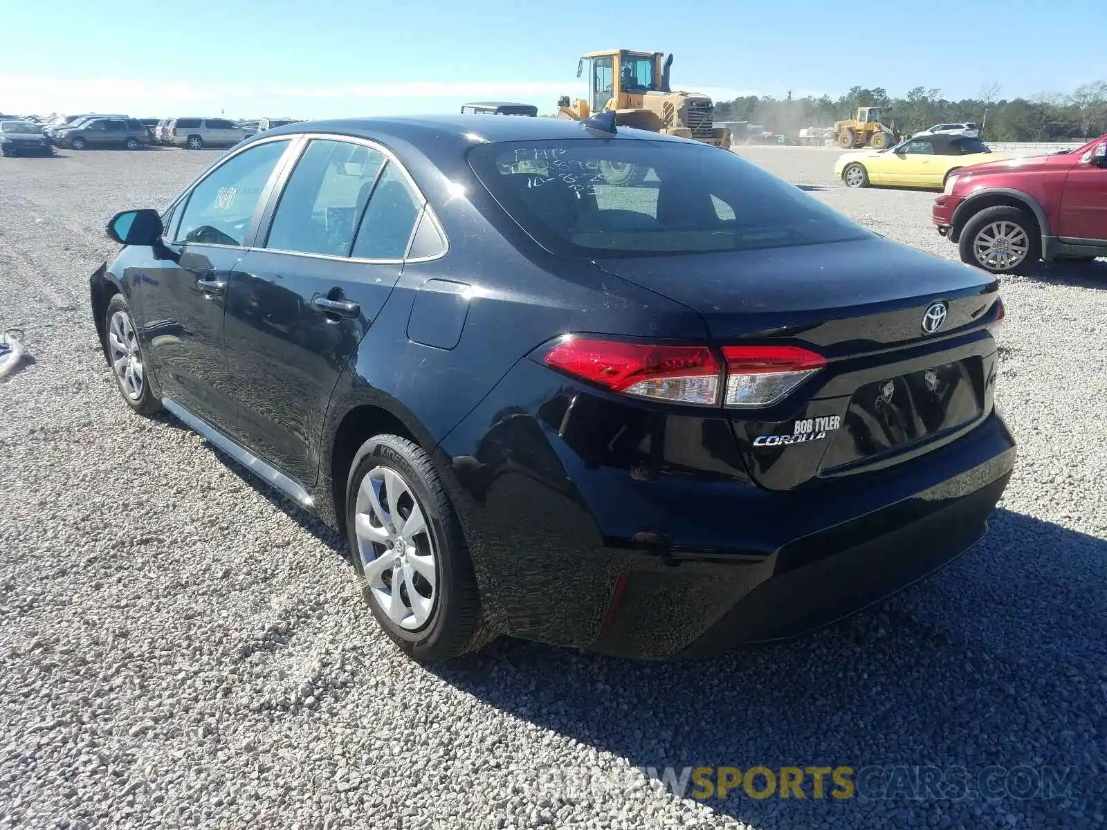 3 Photograph of a damaged car 5YFEPRAE1LP123252 TOYOTA COROLLA 2020