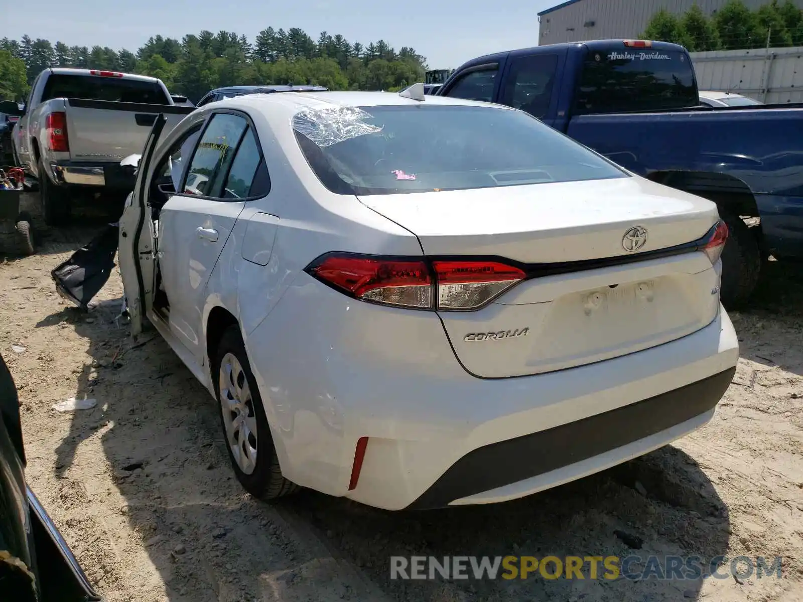 3 Photograph of a damaged car 5YFEPRAE1LP124059 TOYOTA COROLLA 2020