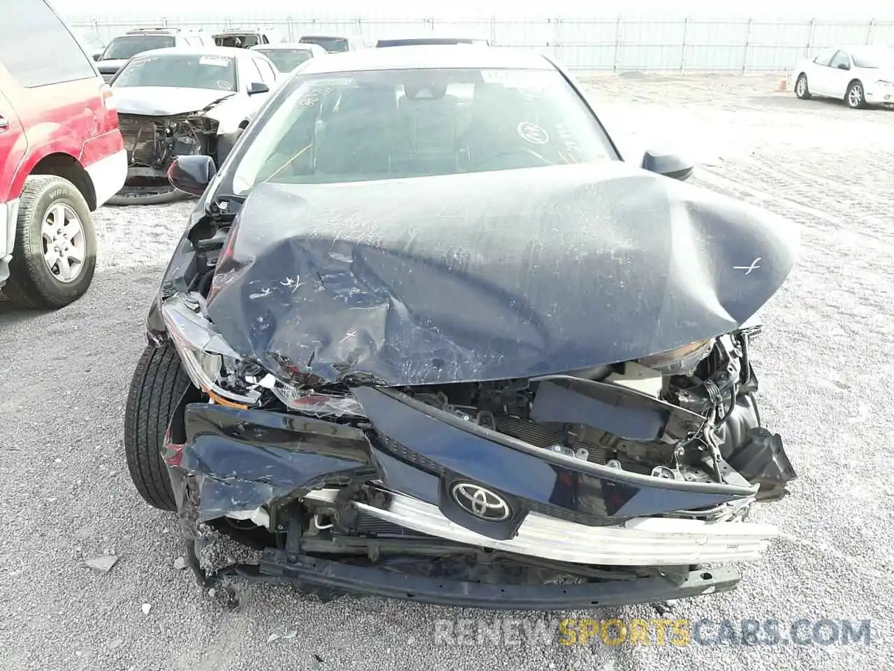 7 Photograph of a damaged car 5YFEPRAE1LP124515 TOYOTA COROLLA 2020