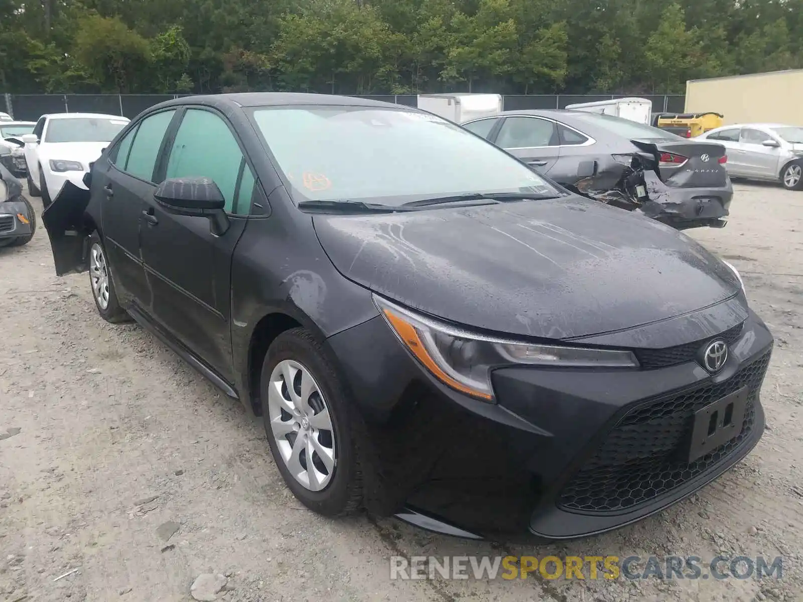 1 Photograph of a damaged car 5YFEPRAE1LP126734 TOYOTA COROLLA 2020