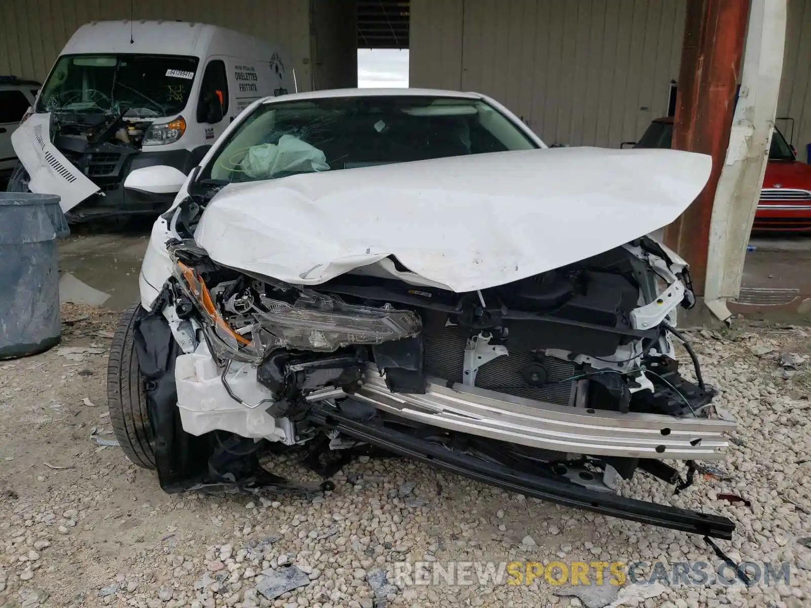 9 Photograph of a damaged car 5YFEPRAE1LP128662 TOYOTA COROLLA 2020