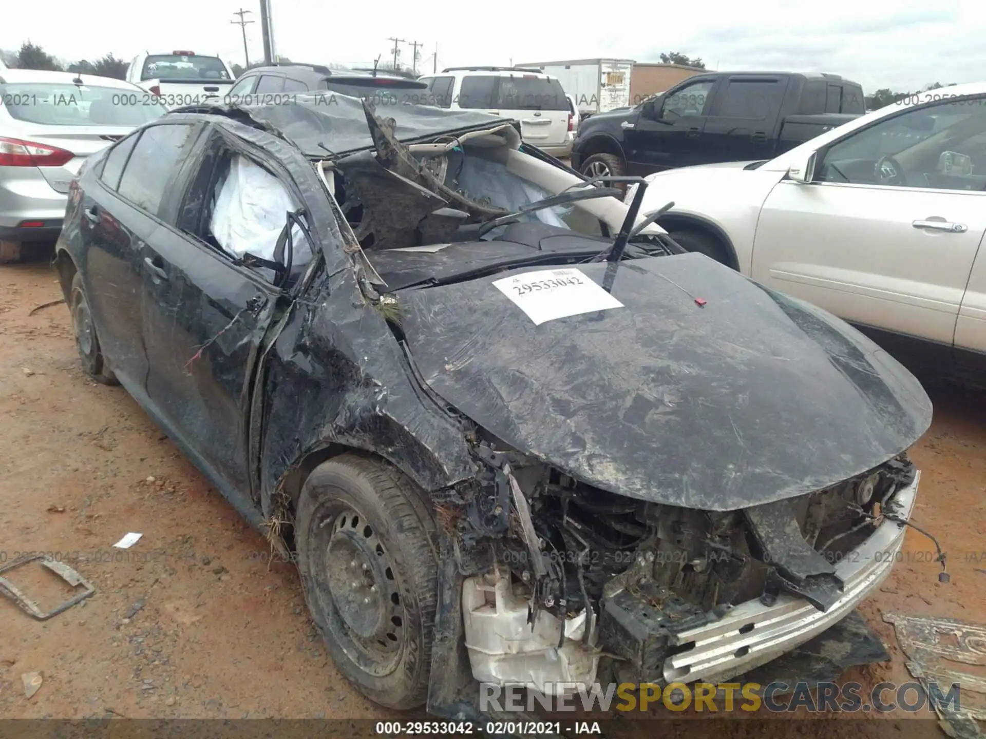6 Фотография поврежденного автомобиля 5YFEPRAE1LP128936 TOYOTA COROLLA 2020