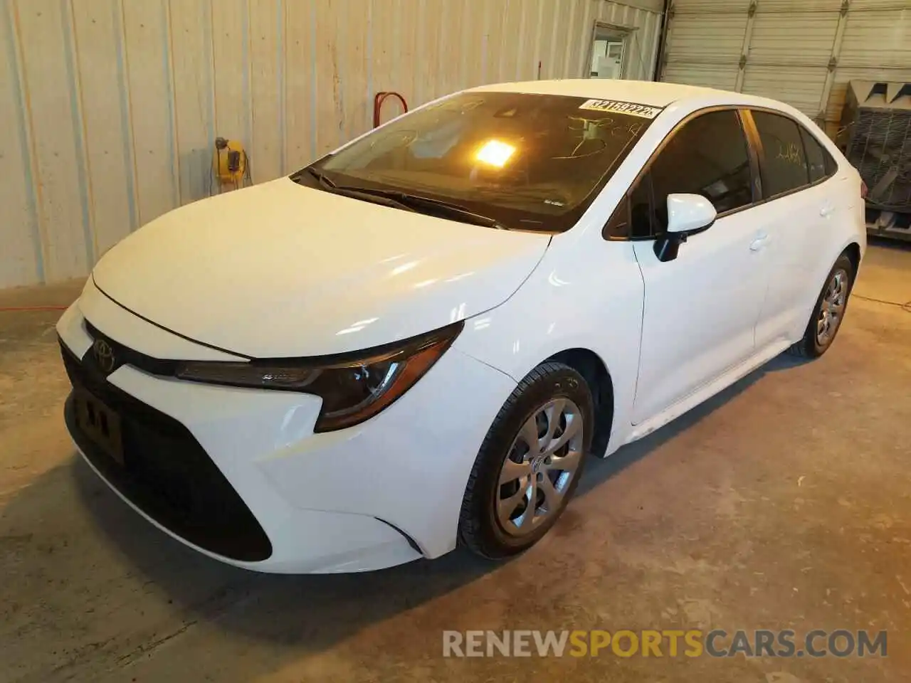 2 Photograph of a damaged car 5YFEPRAE1LP130623 TOYOTA COROLLA 2020