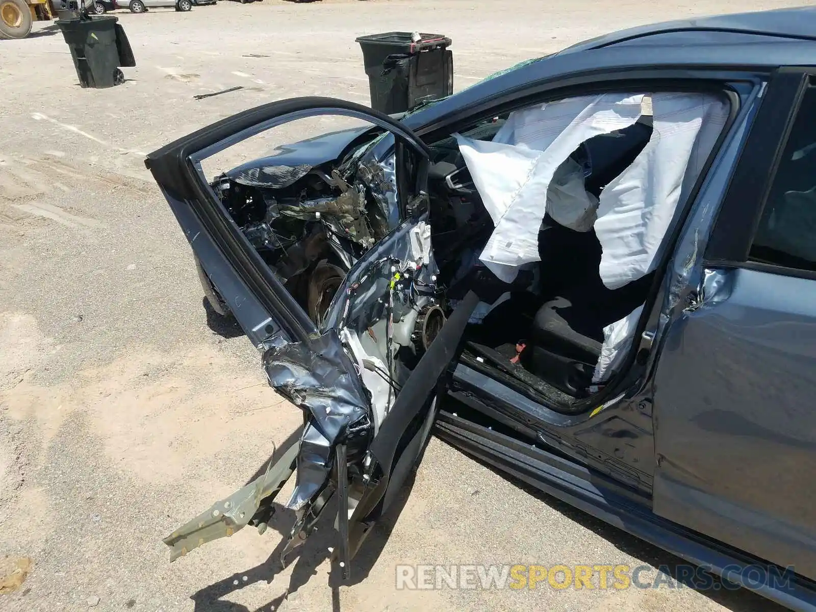 9 Photograph of a damaged car 5YFEPRAE1LP130671 TOYOTA COROLLA 2020