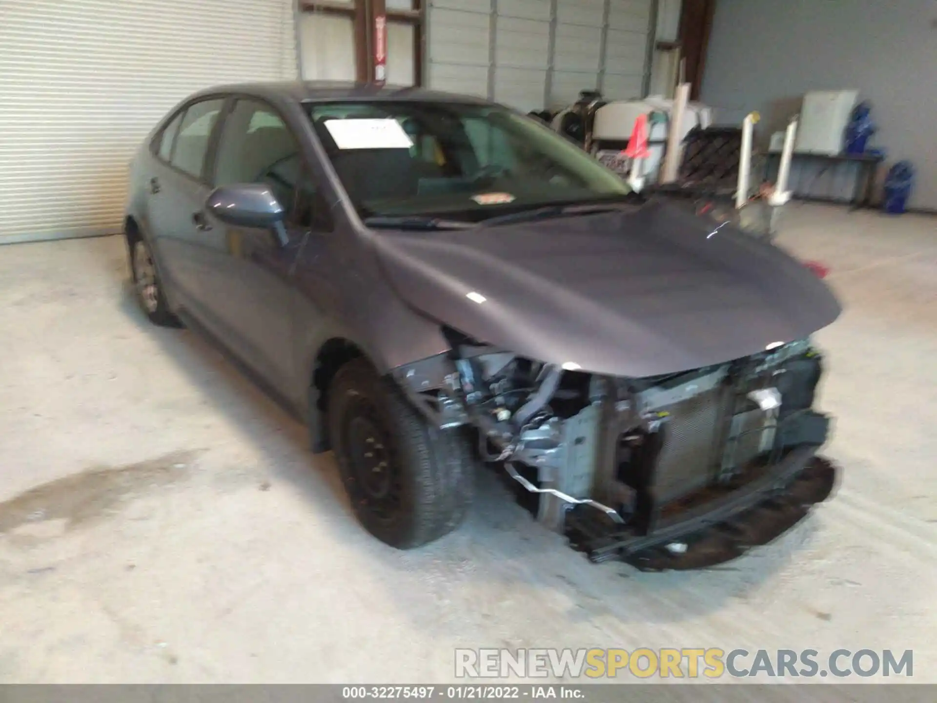 1 Photograph of a damaged car 5YFEPRAE1LP132680 TOYOTA COROLLA 2020