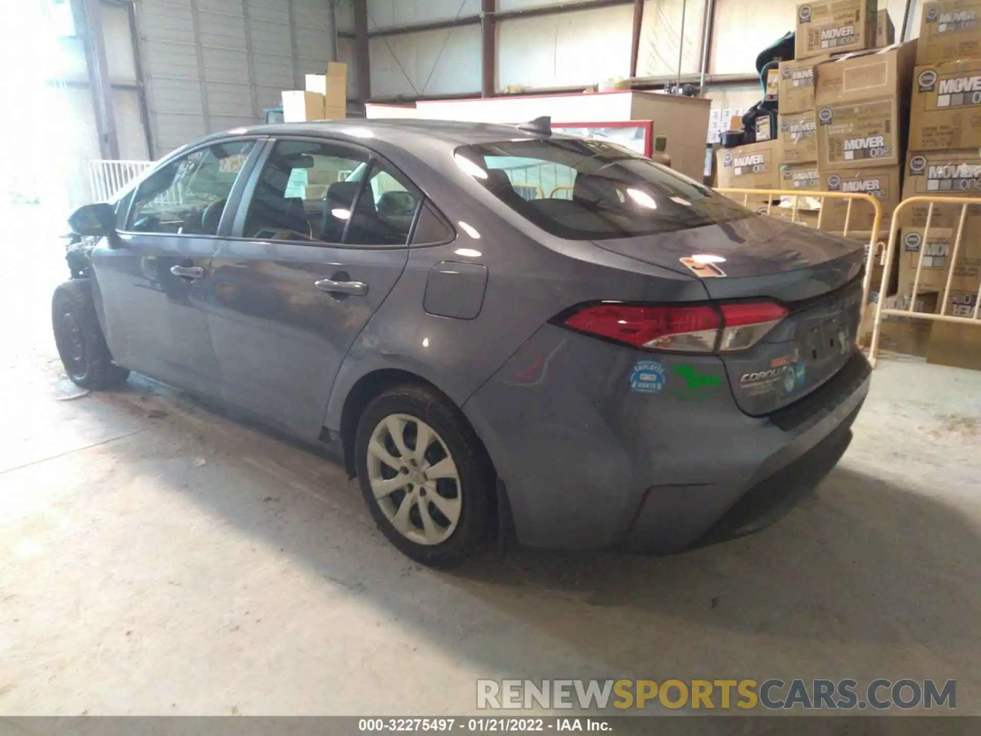 3 Photograph of a damaged car 5YFEPRAE1LP132680 TOYOTA COROLLA 2020