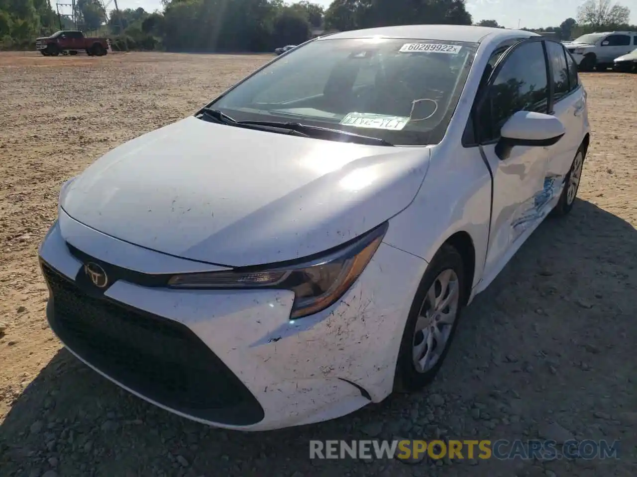 2 Photograph of a damaged car 5YFEPRAE1LP133232 TOYOTA COROLLA 2020