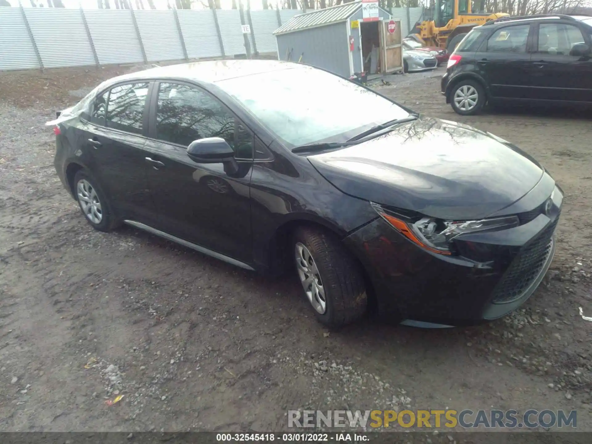 1 Photograph of a damaged car 5YFEPRAE1LP134106 TOYOTA COROLLA 2020