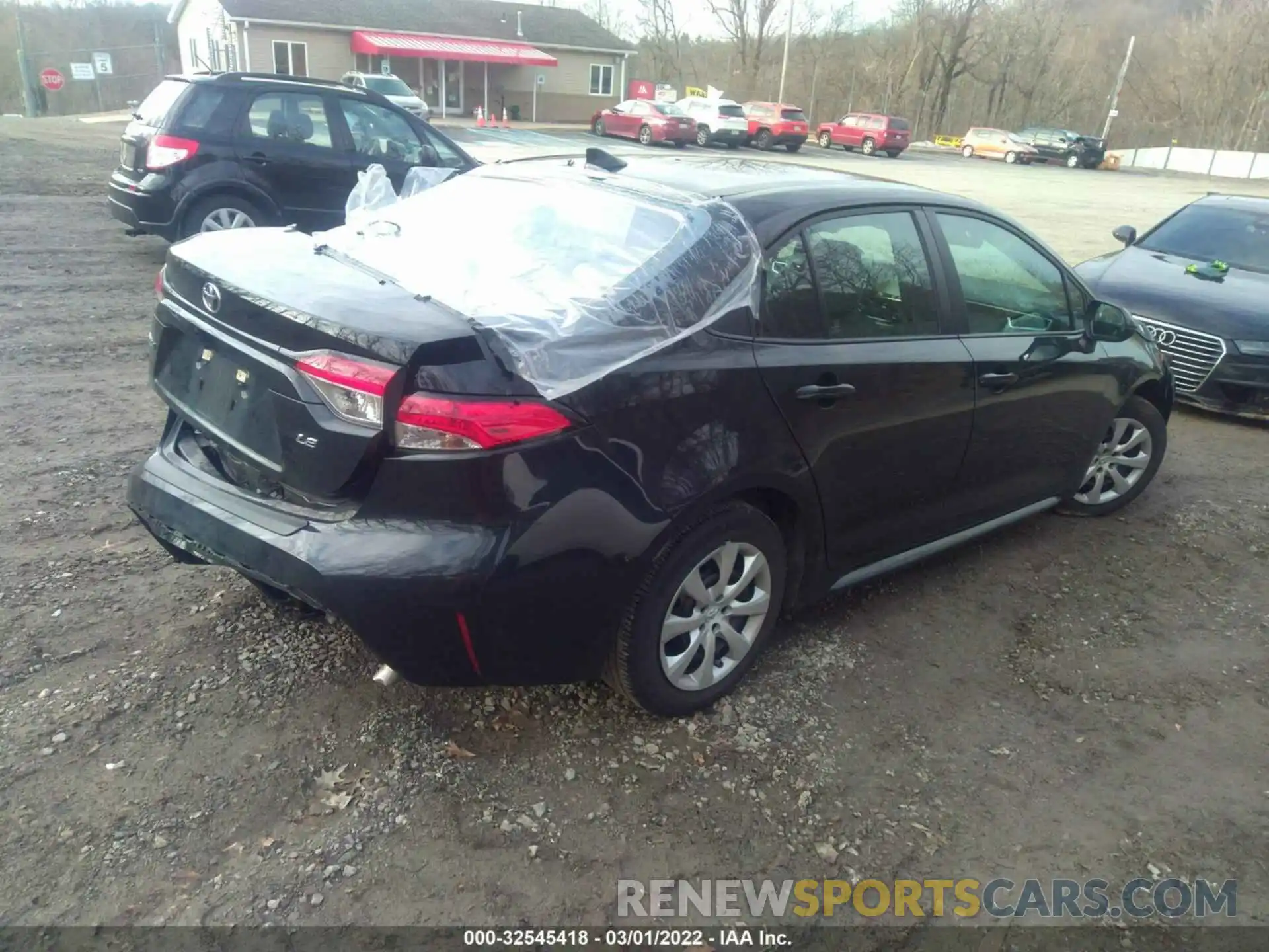 4 Photograph of a damaged car 5YFEPRAE1LP134106 TOYOTA COROLLA 2020