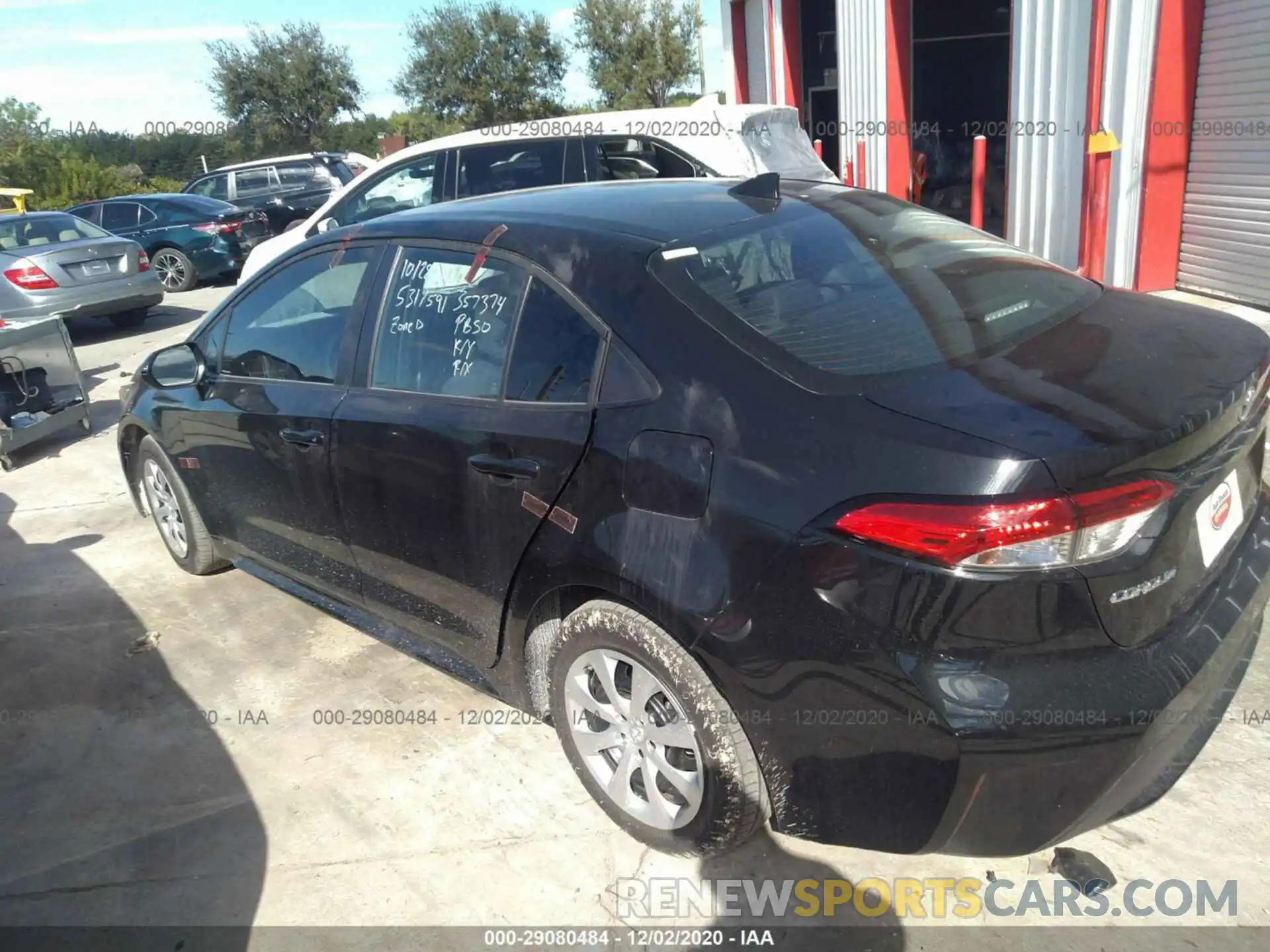 3 Photograph of a damaged car 5YFEPRAE1LP134560 TOYOTA COROLLA 2020