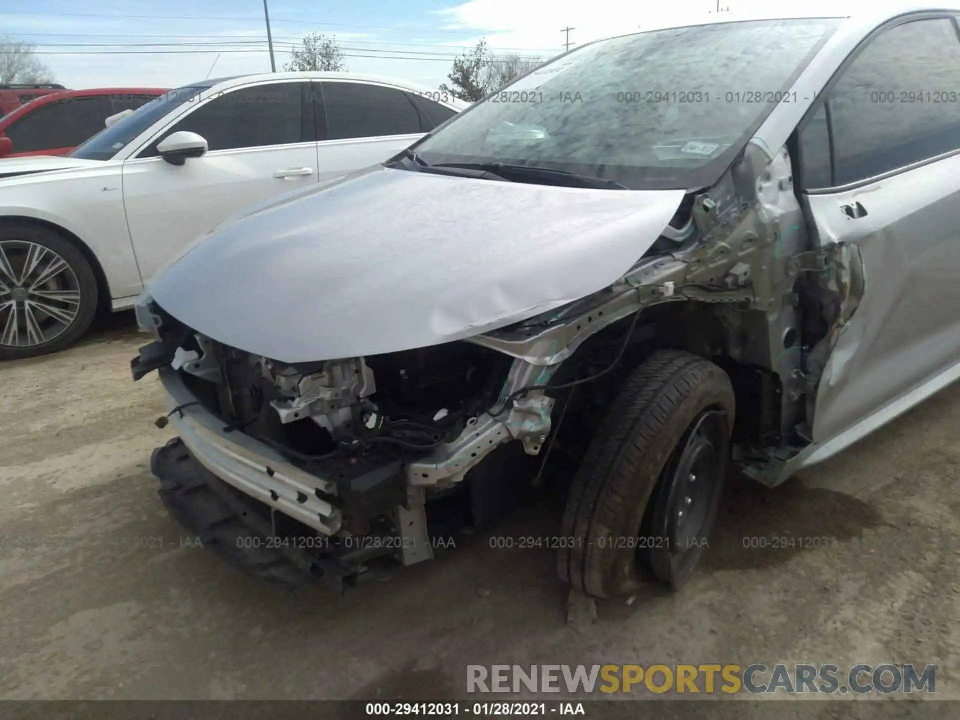 6 Photograph of a damaged car 5YFEPRAE1LP135465 TOYOTA COROLLA 2020