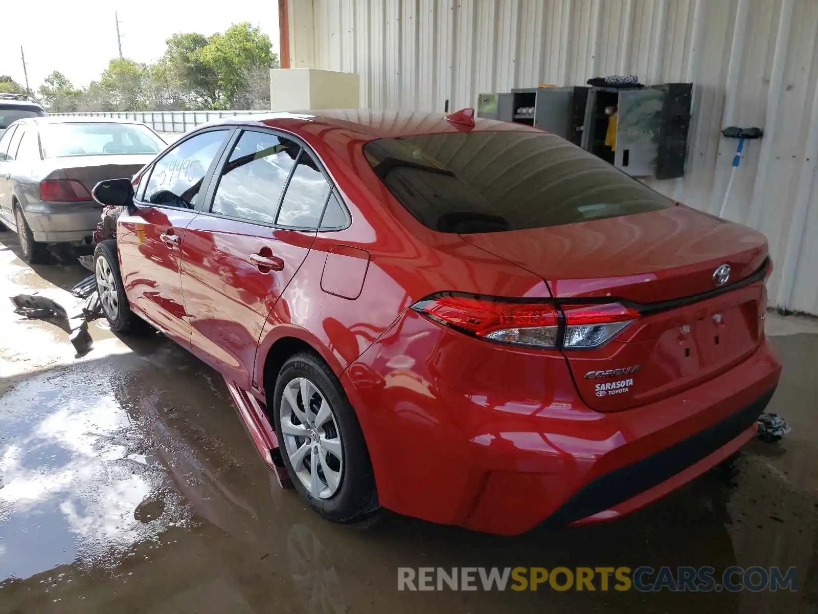 3 Photograph of a damaged car 5YFEPRAE1LP135756 TOYOTA COROLLA 2020