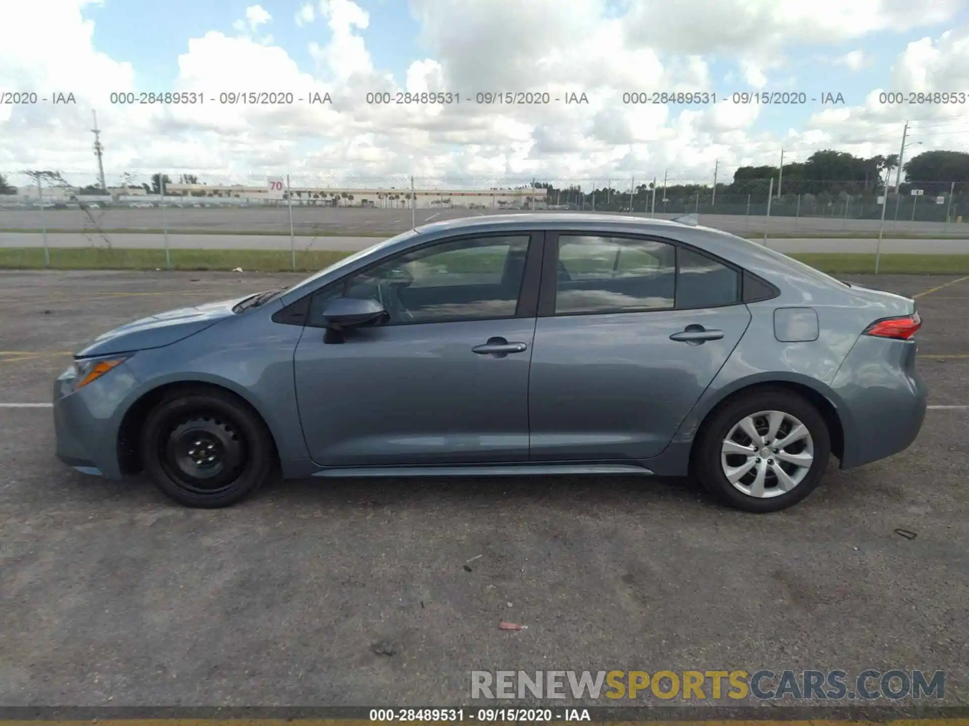 6 Photograph of a damaged car 5YFEPRAE1LP136048 TOYOTA COROLLA 2020