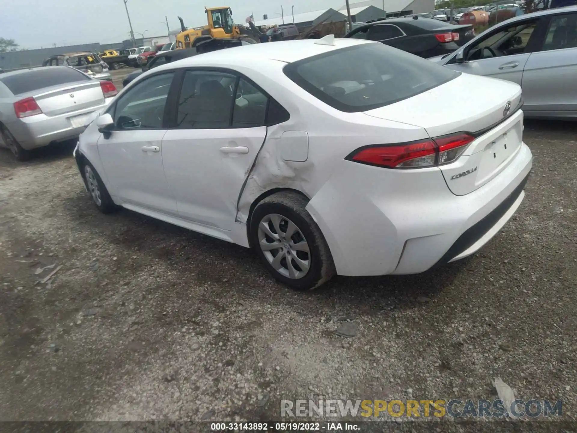 3 Photograph of a damaged car 5YFEPRAE1LP138849 TOYOTA COROLLA 2020