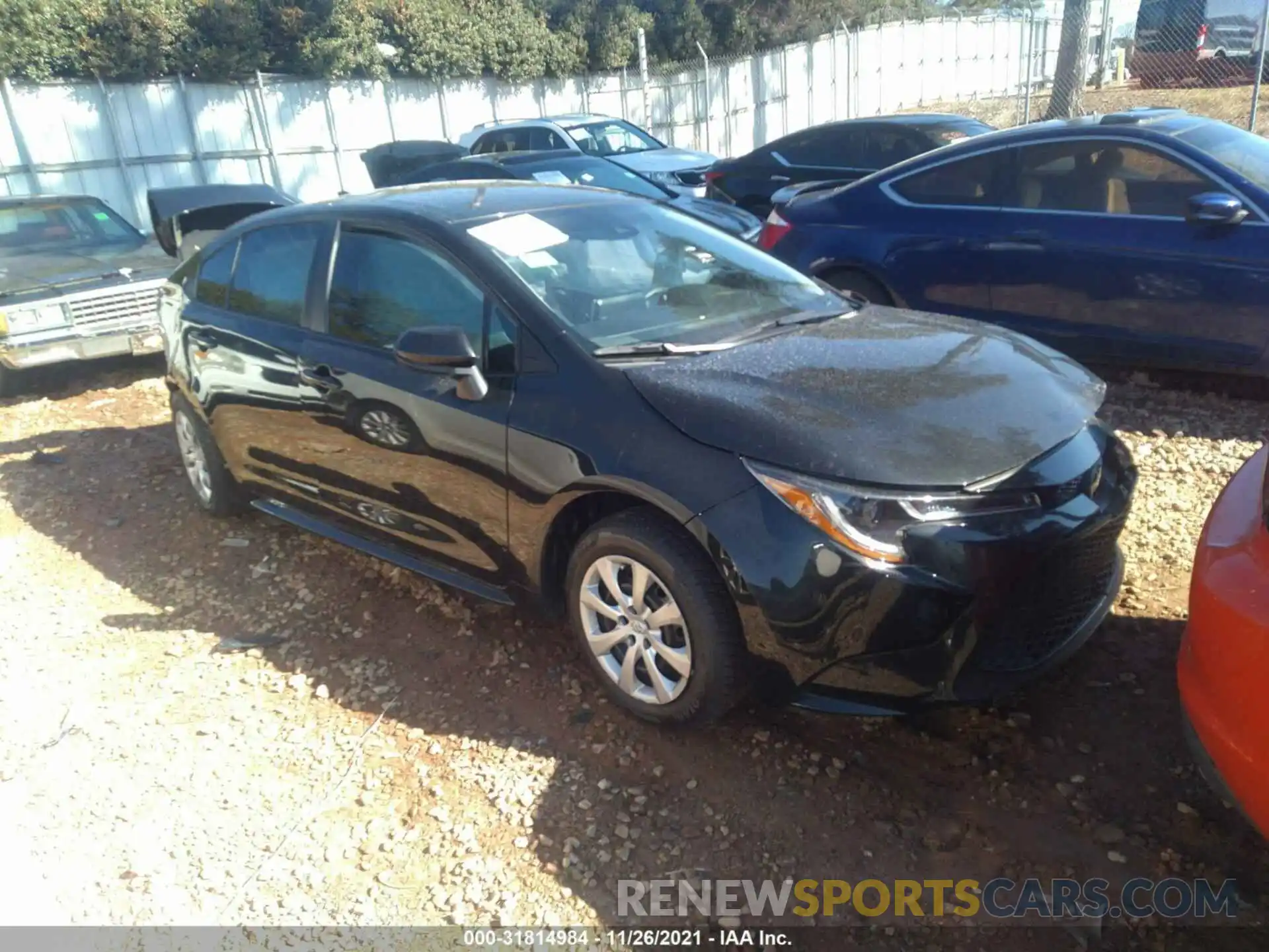 1 Photograph of a damaged car 5YFEPRAE1LP140519 TOYOTA COROLLA 2020