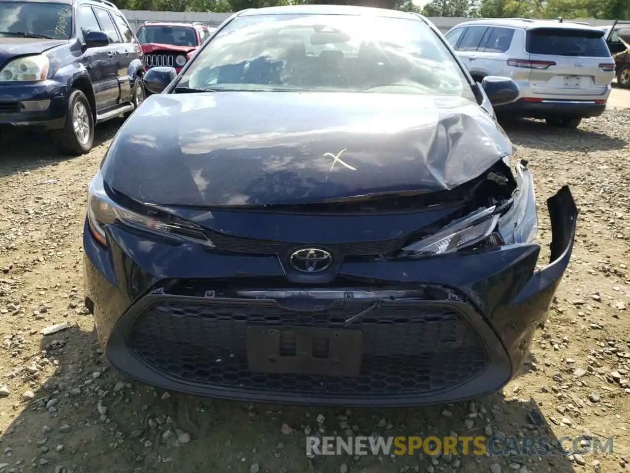 7 Photograph of a damaged car 5YFEPRAE1LP141024 TOYOTA COROLLA 2020