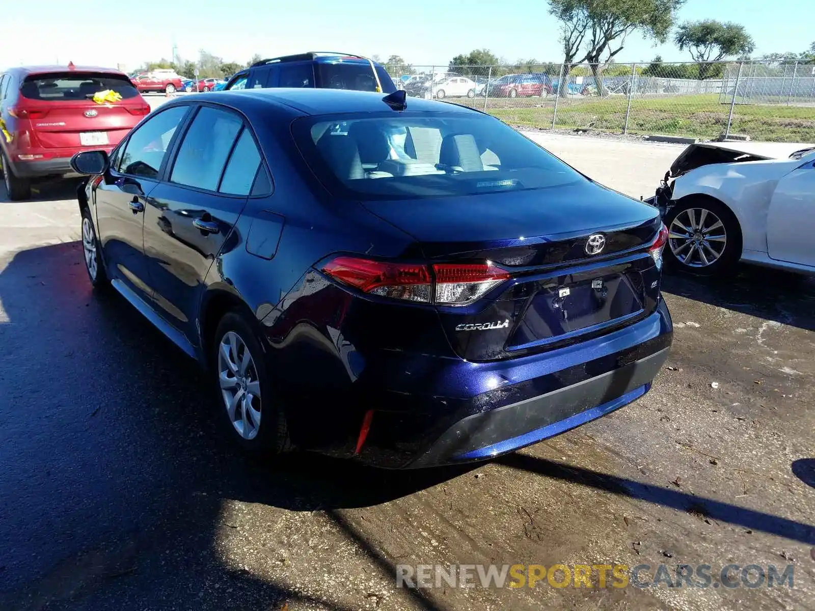 3 Photograph of a damaged car 5YFEPRAE1LP144859 TOYOTA COROLLA 2020