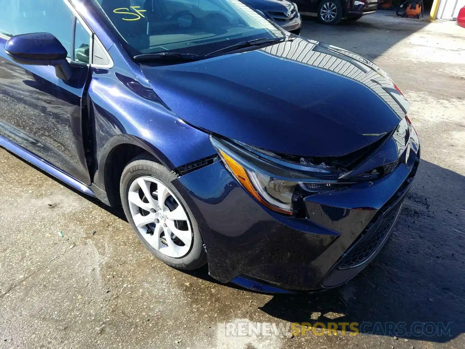 9 Photograph of a damaged car 5YFEPRAE1LP144859 TOYOTA COROLLA 2020