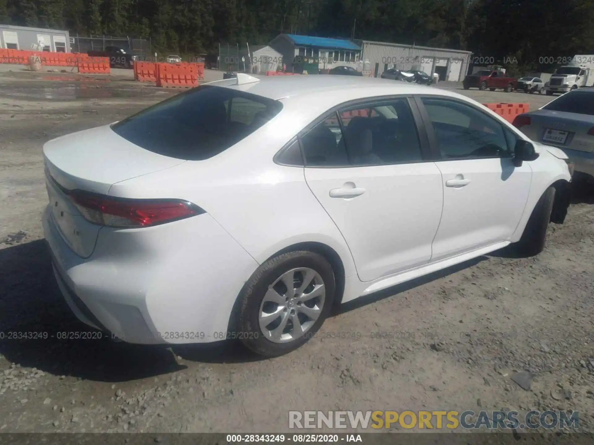 4 Photograph of a damaged car 5YFEPRAE1LP145039 TOYOTA COROLLA 2020