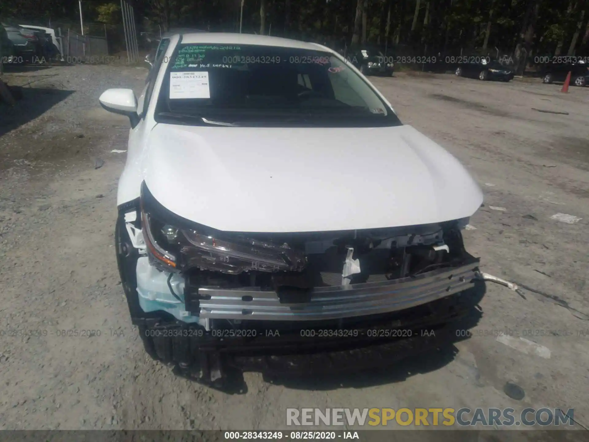 6 Photograph of a damaged car 5YFEPRAE1LP145039 TOYOTA COROLLA 2020