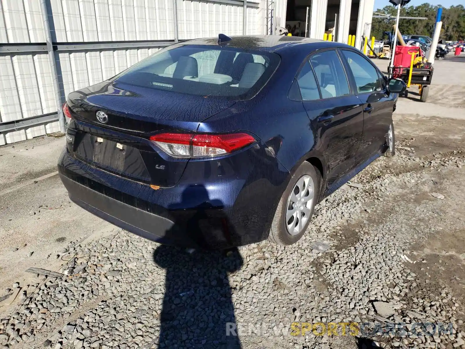 4 Photograph of a damaged car 5YFEPRAE1LP145073 TOYOTA COROLLA 2020