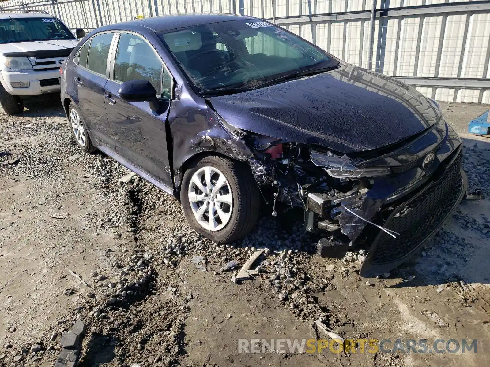 9 Photograph of a damaged car 5YFEPRAE1LP145073 TOYOTA COROLLA 2020