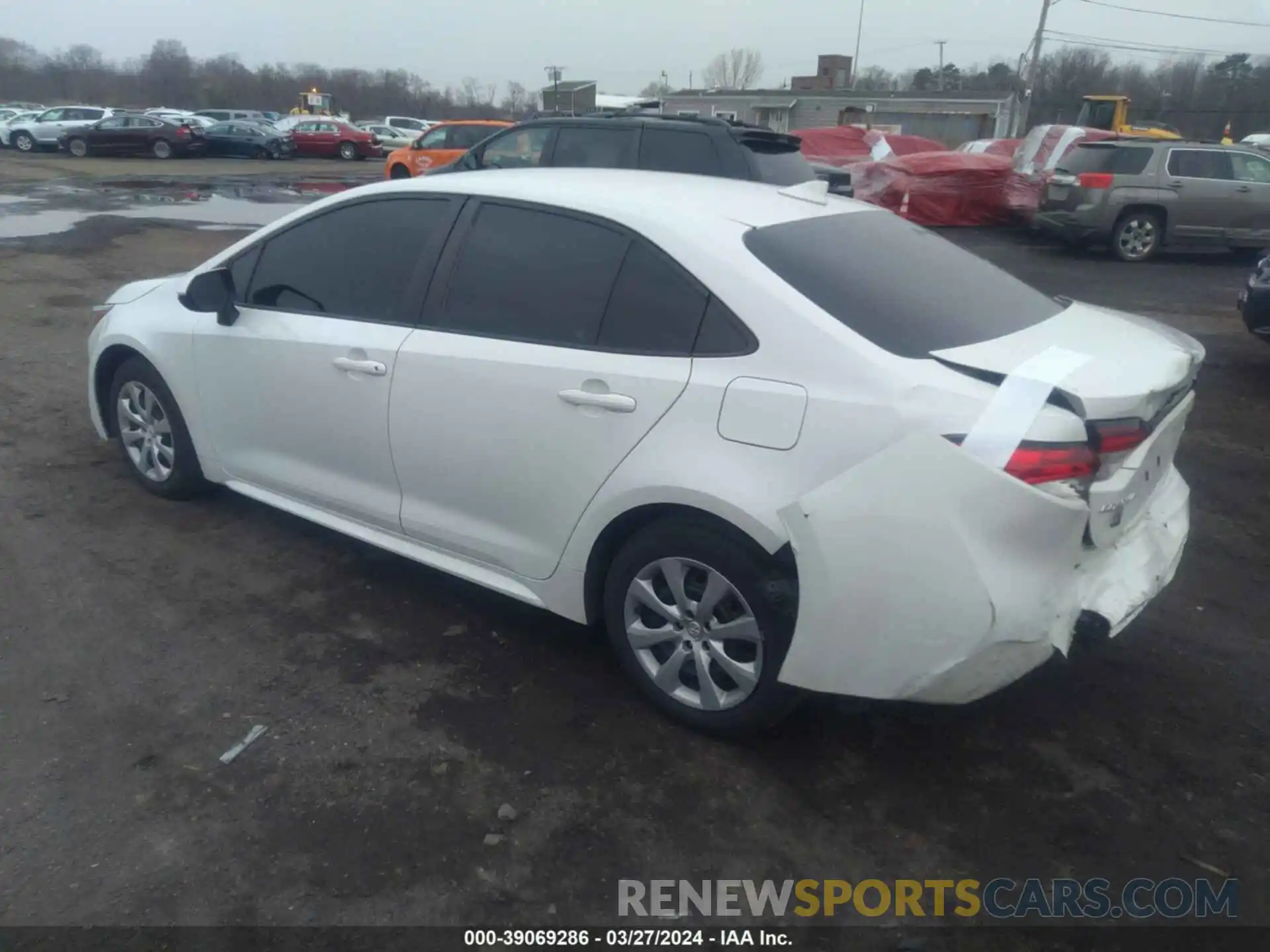 3 Photograph of a damaged car 5YFEPRAE2LP001130 TOYOTA COROLLA 2020