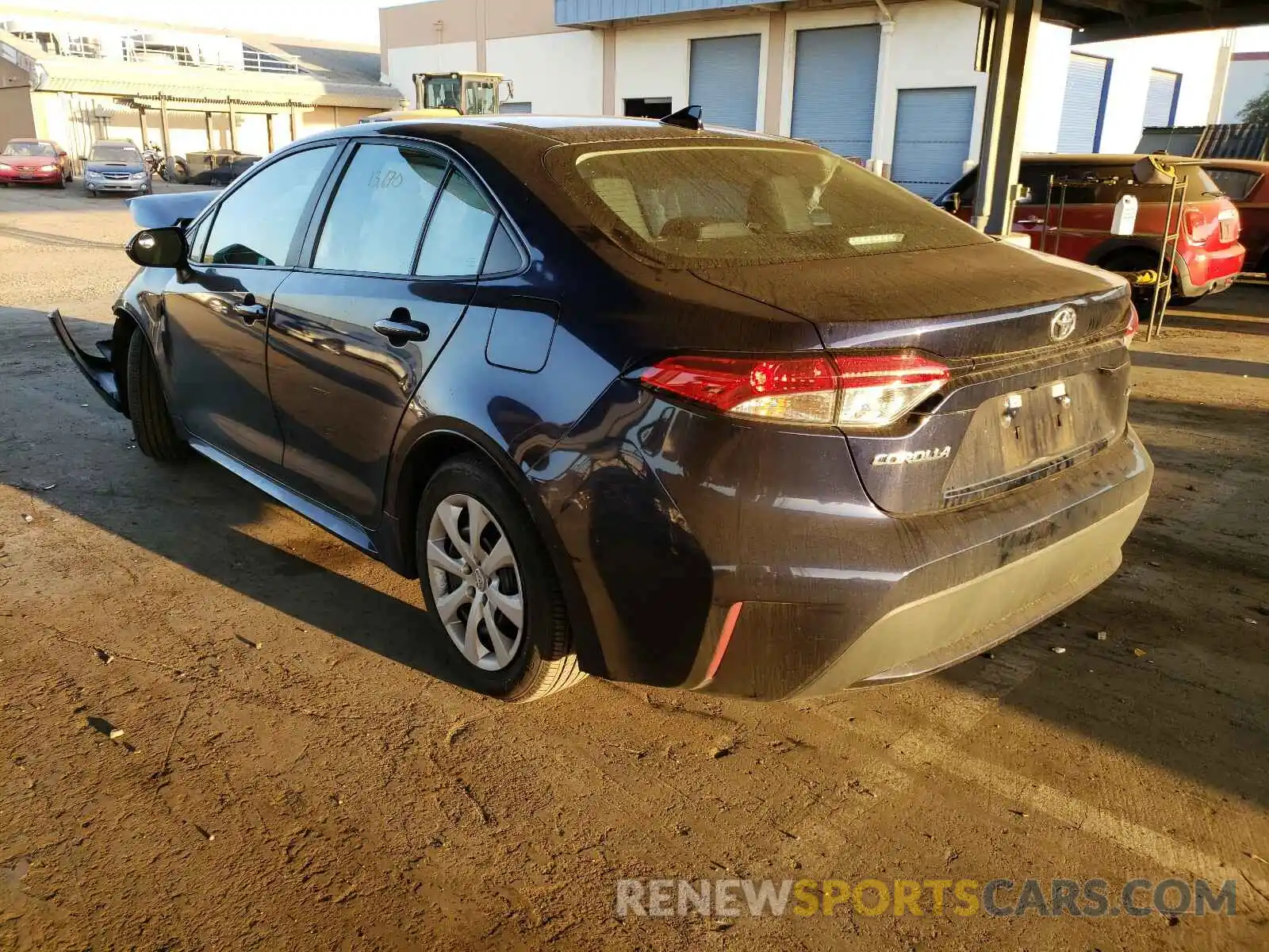 3 Photograph of a damaged car 5YFEPRAE2LP006053 TOYOTA COROLLA 2020