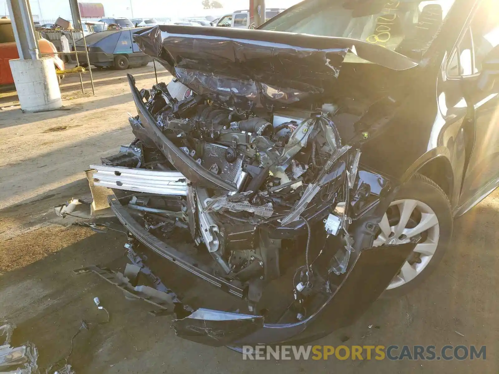 9 Photograph of a damaged car 5YFEPRAE2LP006053 TOYOTA COROLLA 2020