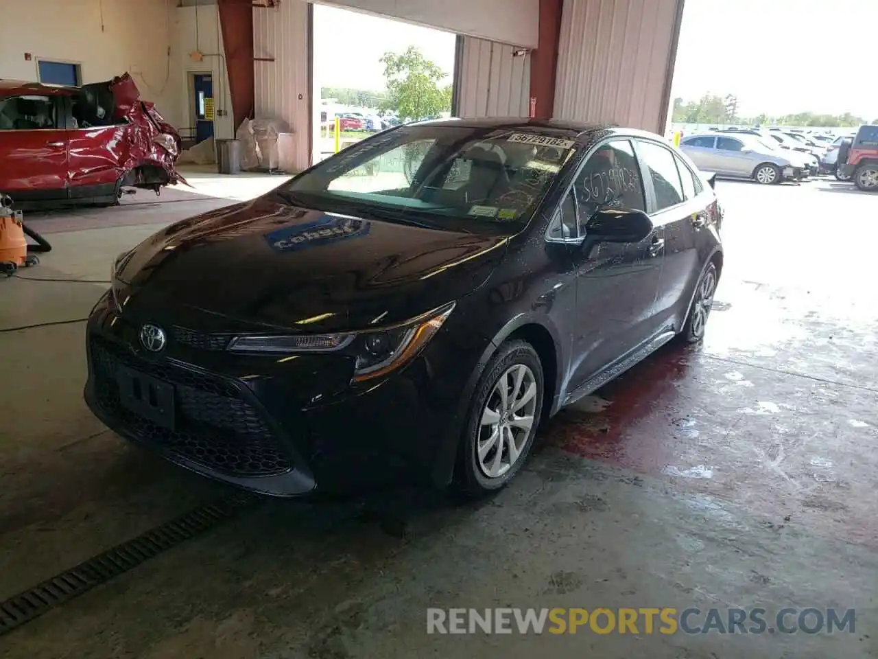 2 Photograph of a damaged car 5YFEPRAE2LP006599 TOYOTA COROLLA 2020